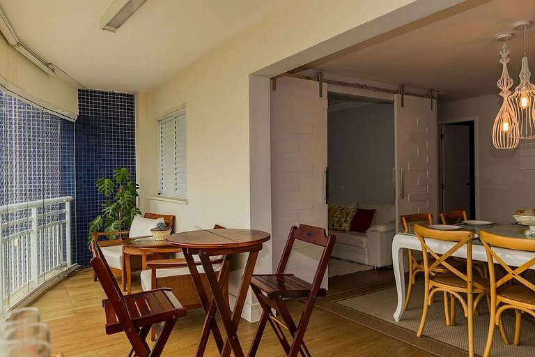 Apartamento Aconchegante em frente ao Mar