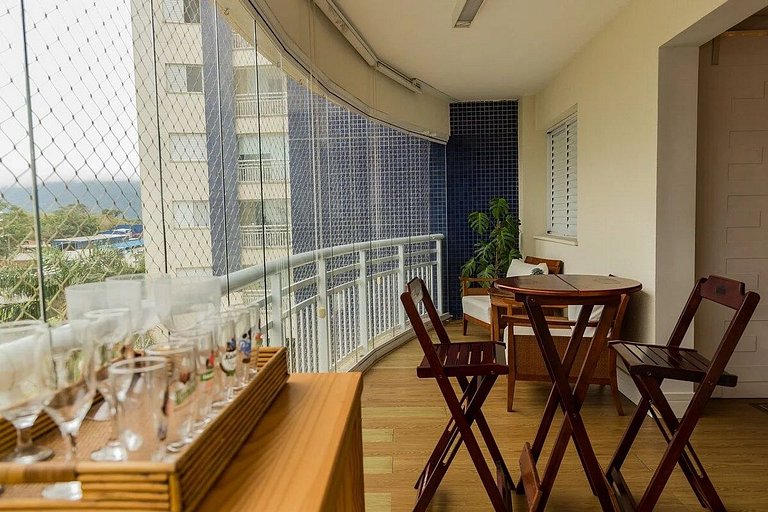 Apartamento Aconchegante em frente ao Mar