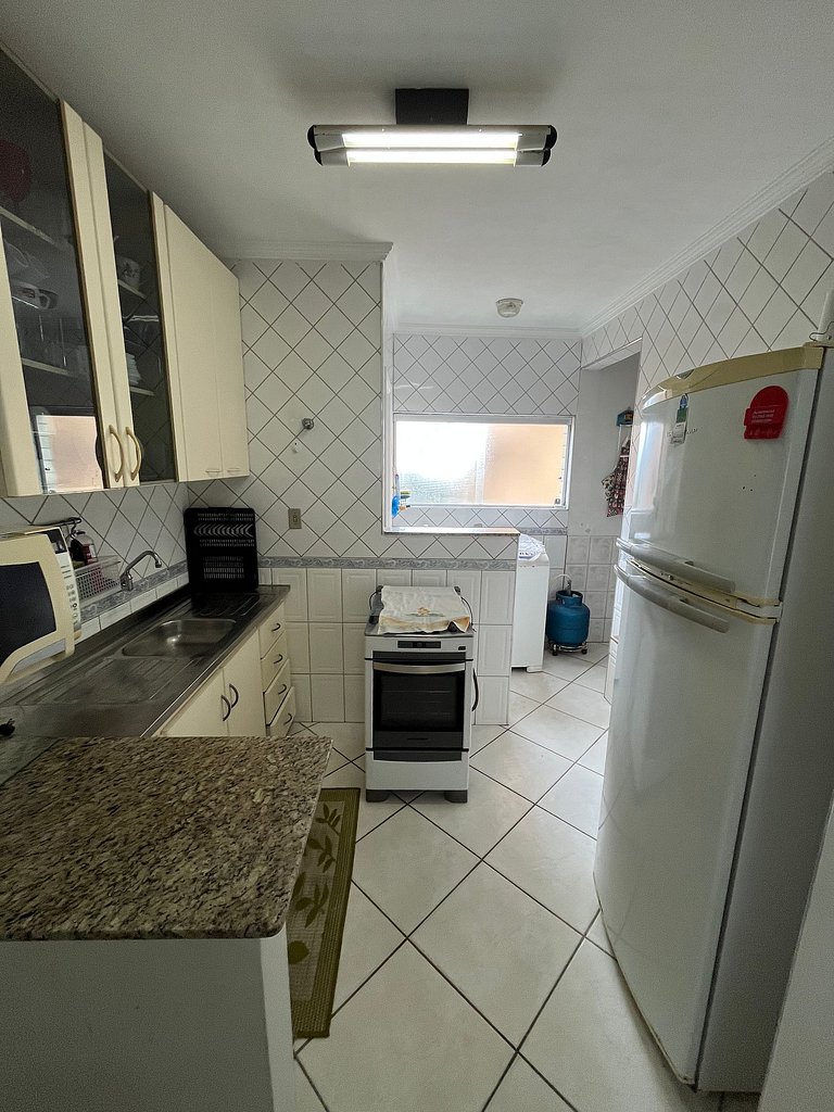 Comfortable Apartment 350m from the Beach in Guarujá