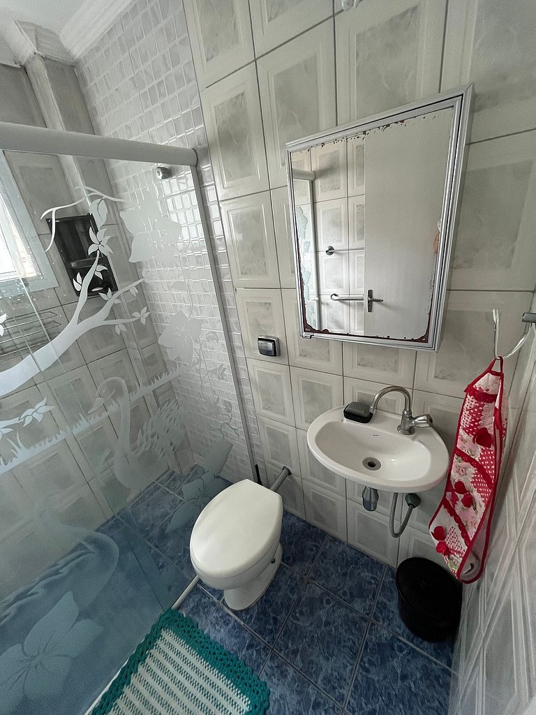 Apartamento Confortável a 350m da Praia em Guarujá