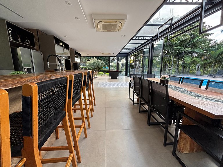 Casa de Campo em Itatiba: Doda Training e Greenhouse
