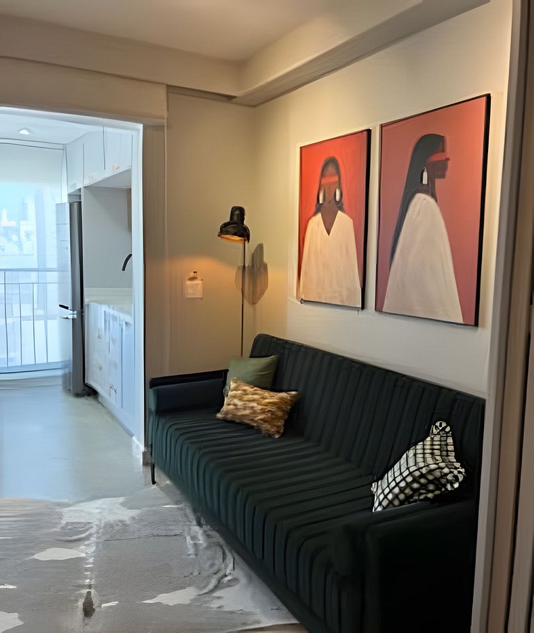 Studio em Santa Cecília - Conforto e Localização