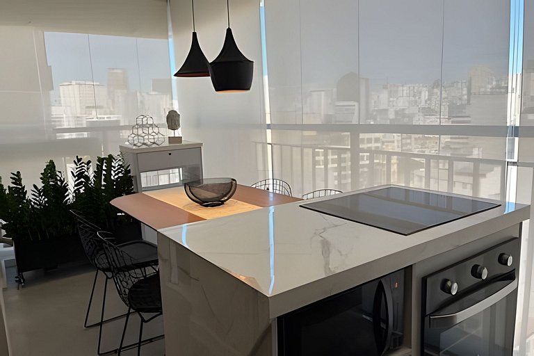 Studio em Santa Cecília - Conforto e Localização