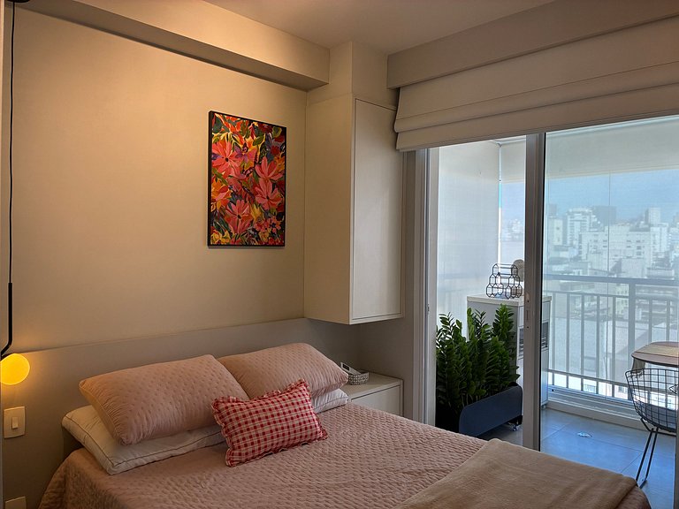 Studio em Santa Cecília - Conforto e Localização