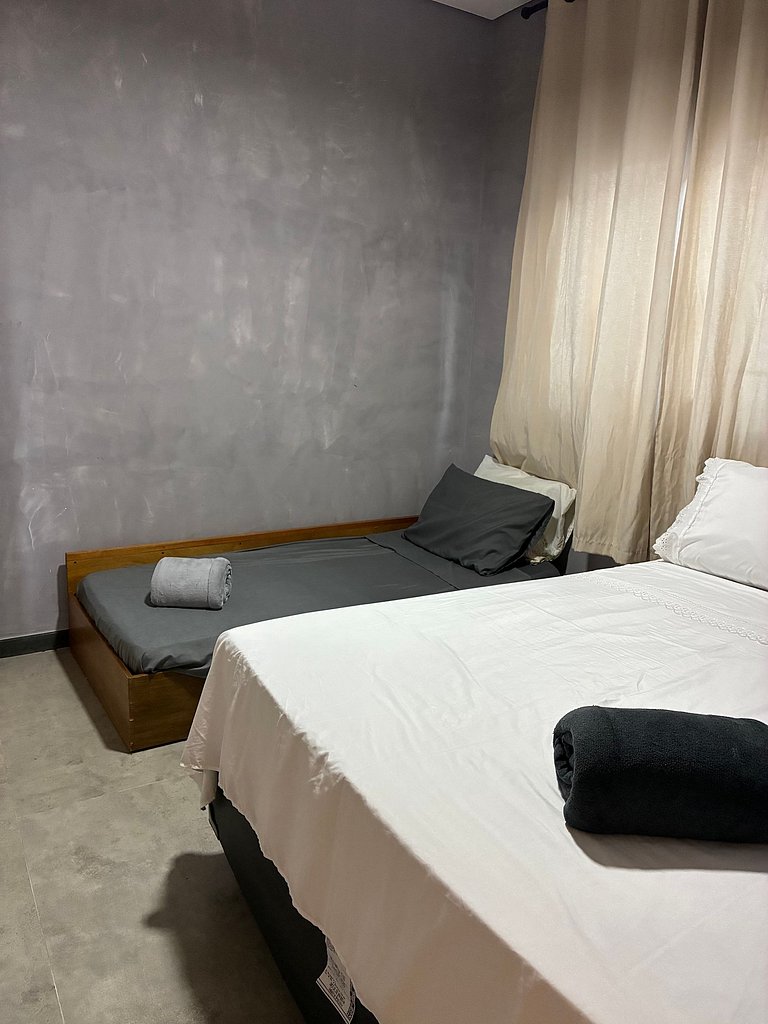 Suite for 3 People at Massaguaçu Beach