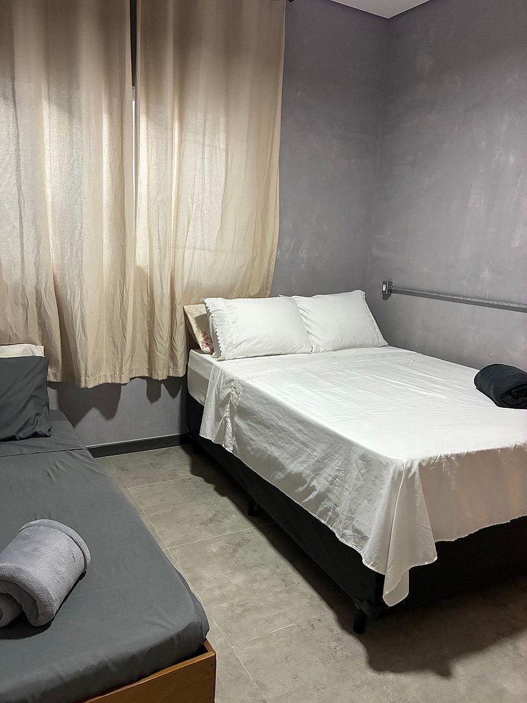 Suite for 3 People at Massaguaçu Beach