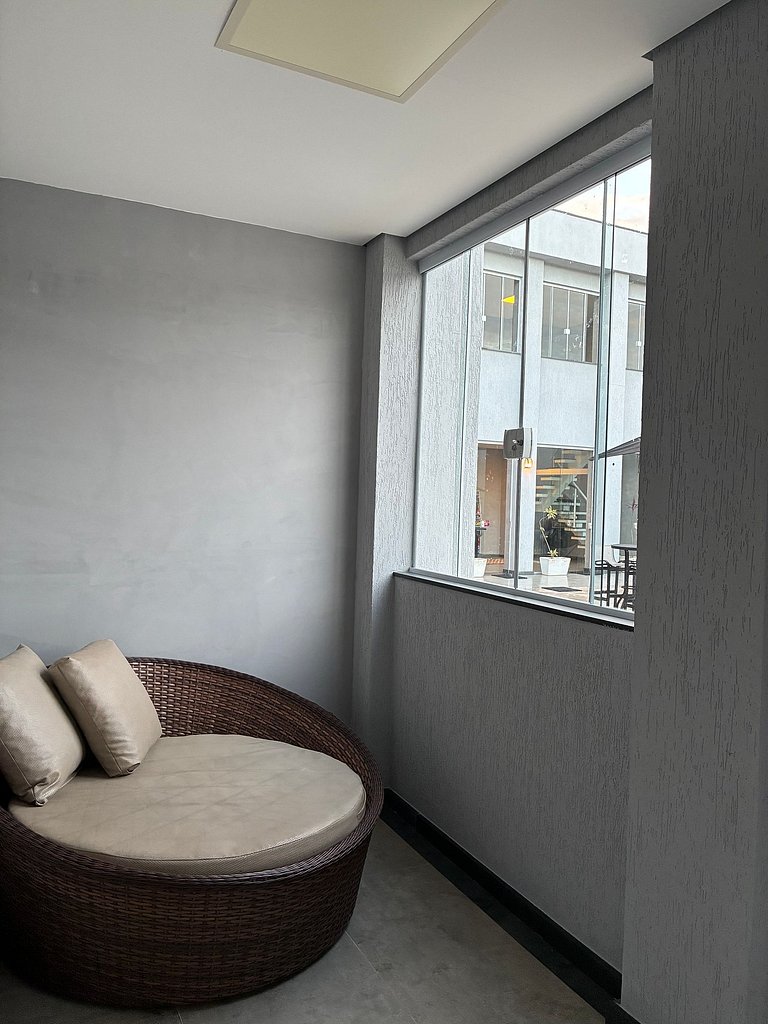 Suite para 3 personas en la playa de Massaguaçu