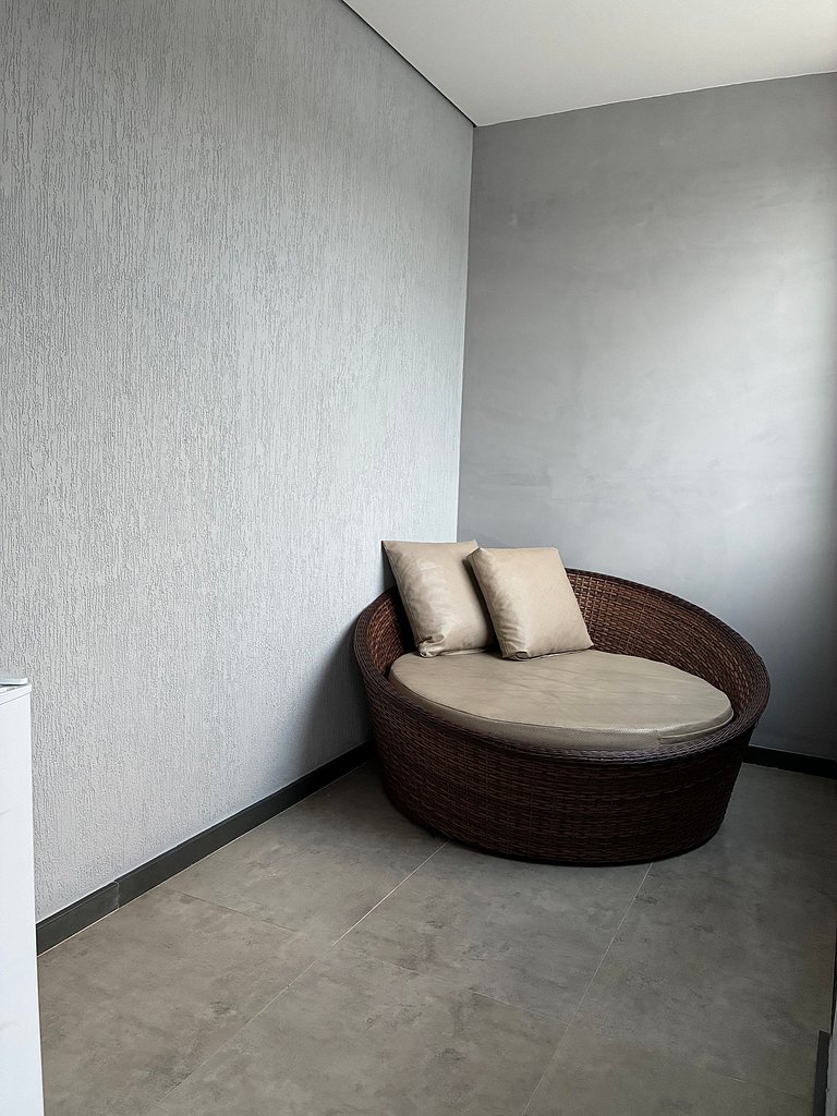 Suite p/ 3 Pessoas na Praia de Massaguaçu