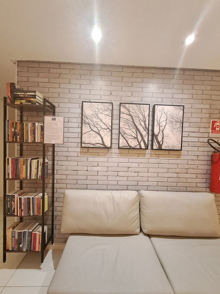 Studio con Balcón y Vista · Metro Anhangabaú